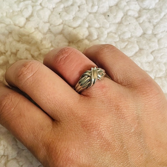 Tiffany & Co. Signature X Ring - Picture 10 of 12